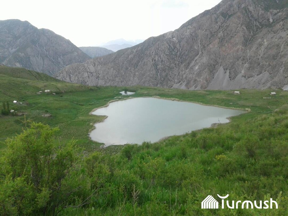 Dead lake in Kara Kol, Jalal-Abad Dead lake in Kara Kol, Jalal-Abad