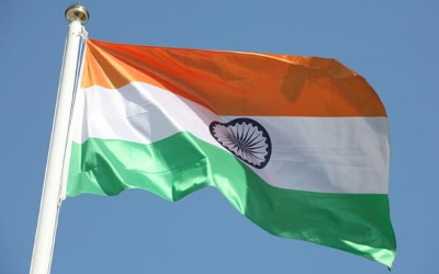 India-flag-flying-high