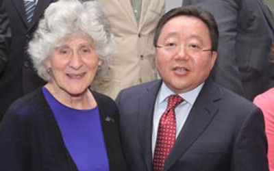 With President Elbegdorj, UB_small