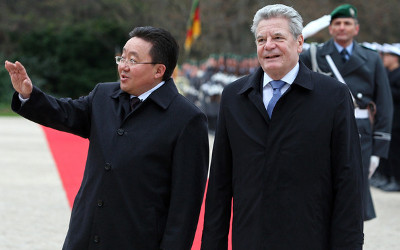 Joachim Gauck Tsakhia Elbegdorj