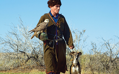 Turkmen hunter