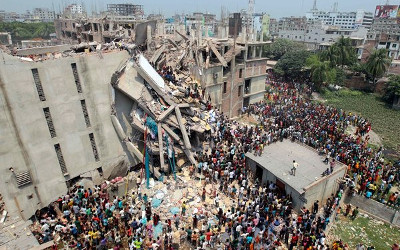 Rana Plaza in Bangladesh 