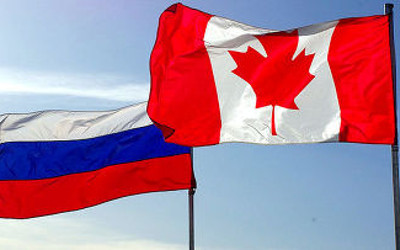 Russia and Canada