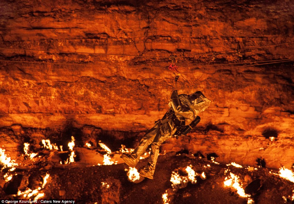 Photo: ©George Kourounis door to hell