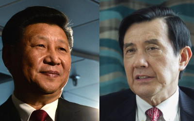 Chinese and Taiwanese presidents