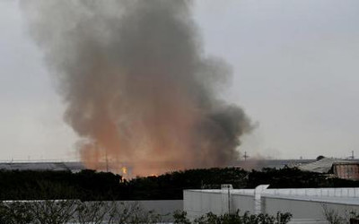 fire in factory