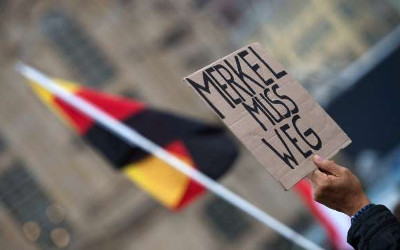 against Merkel