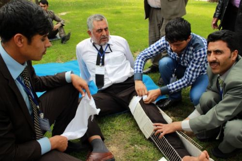 afghan, tajik bordre officers