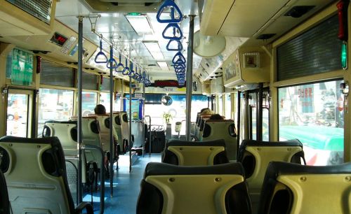 bus inside