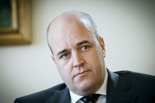 Swedish Prime Minister Fredrik Reinfeldt
