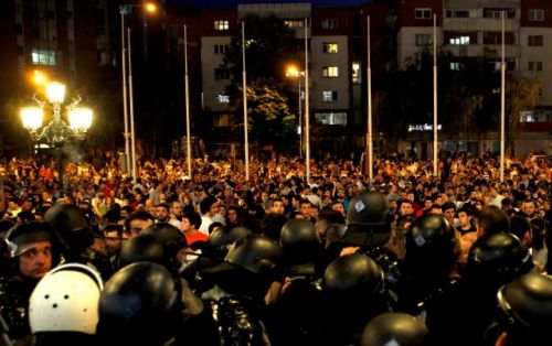 Macedonia Protest 