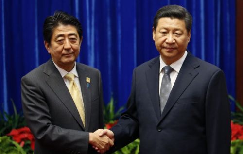chinas-xi-jinping-japans-shinzo-abe-hold-landmarks-talks-beijing