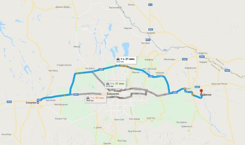 Село Жээк Иссык-Атинского района