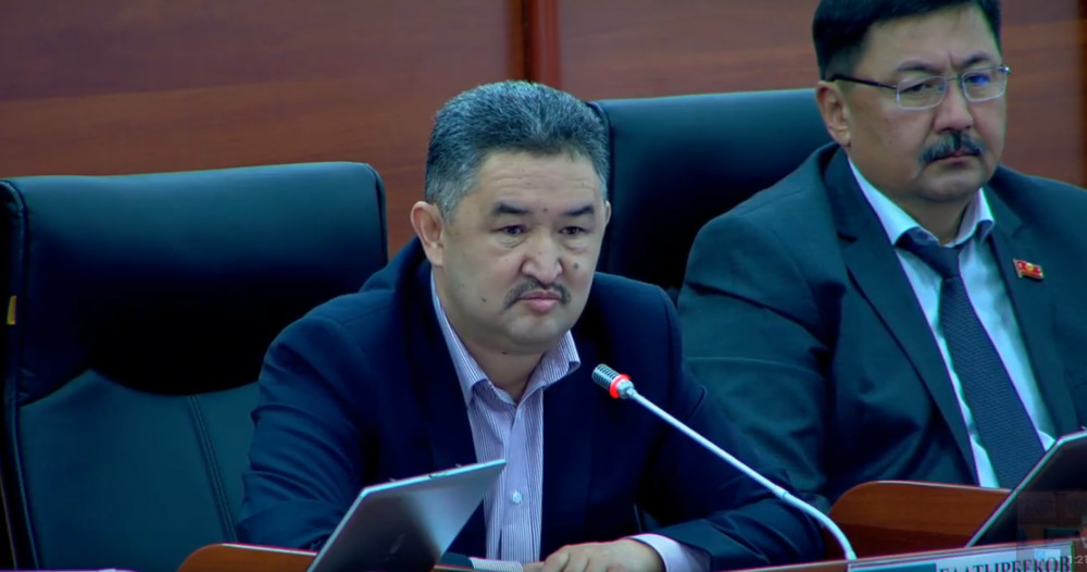 депутат Алмазбек Баатырбеков