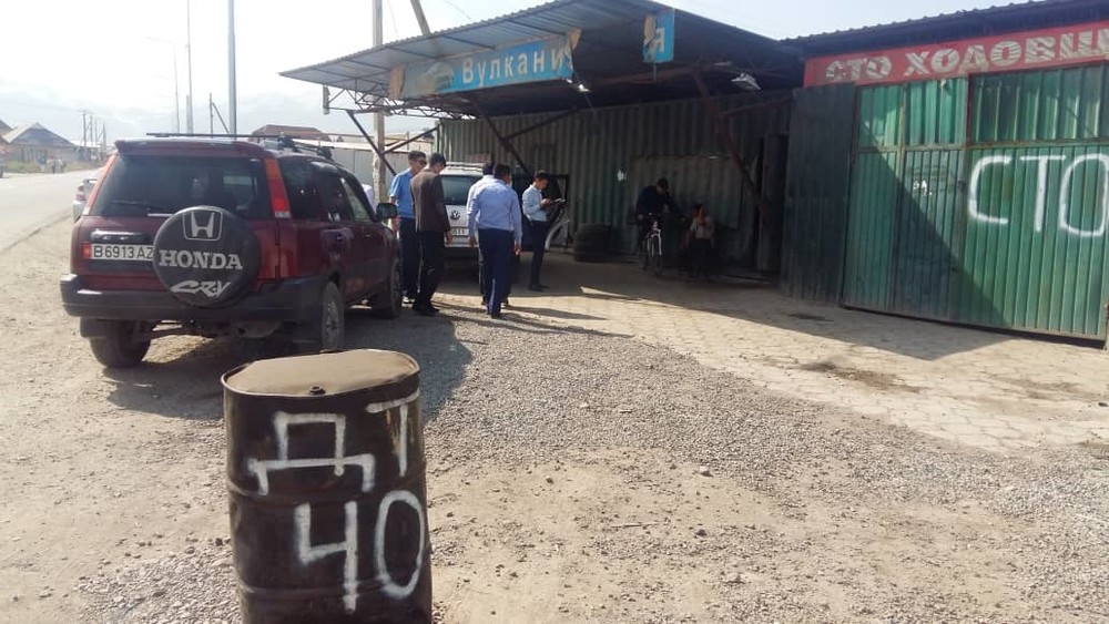 Незаконные точки продажи ГСМ