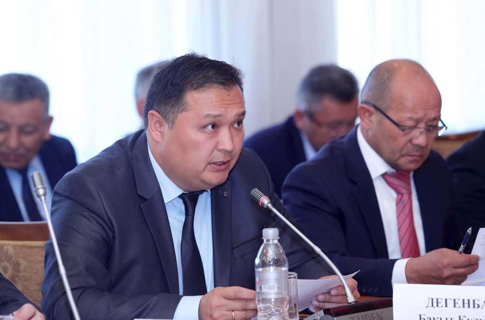 Председатель Ассоциации отечественных производителей Бакыт Дегенбаев