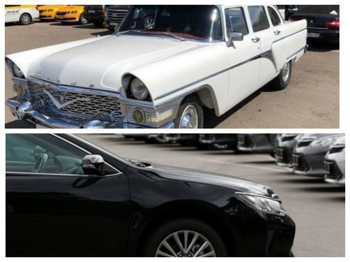 число автомобилей