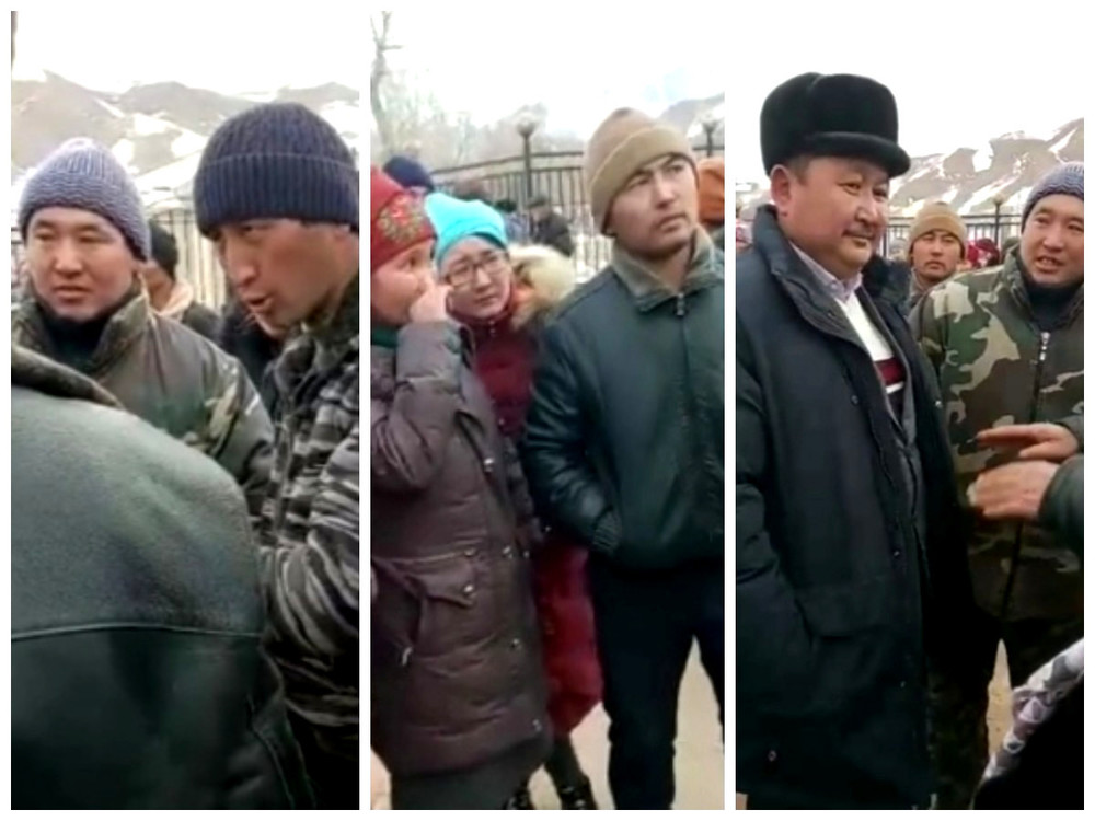 Группа жителей села Мантыш
