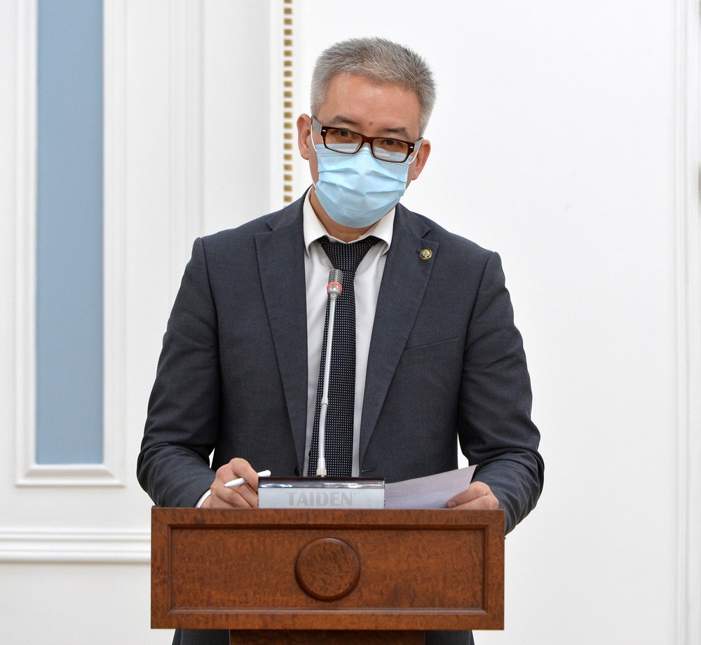 Вице-премьер-министр Эркин Асрандиев