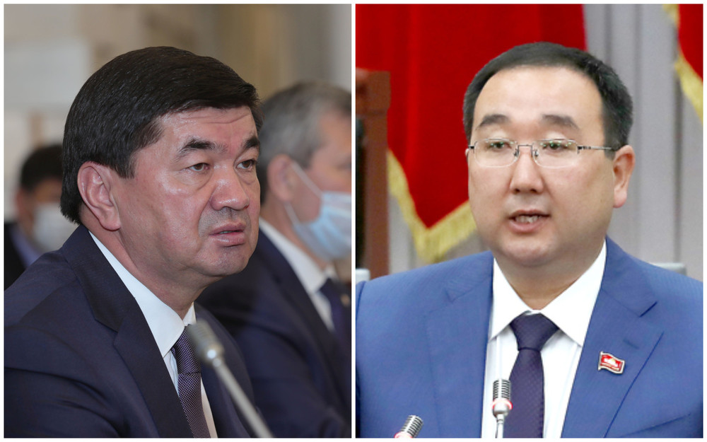 Слева-направо: М.Абылгазиев, Р.Чойбеков