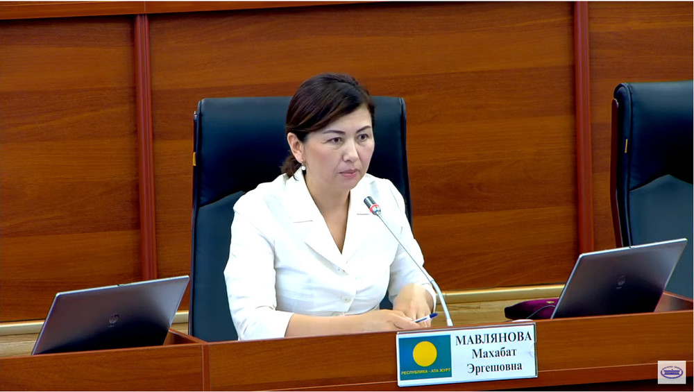 Депутат Махабат Мавлянова