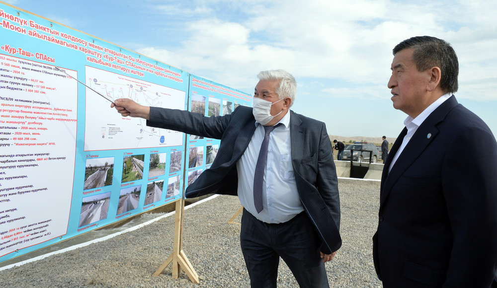 Кокумбек Таштаналиев и Сооронбай Жээнбеков.