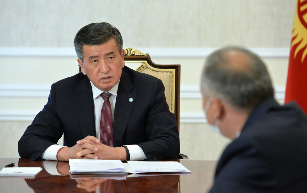 Президент Сооронбай Жээнбеков