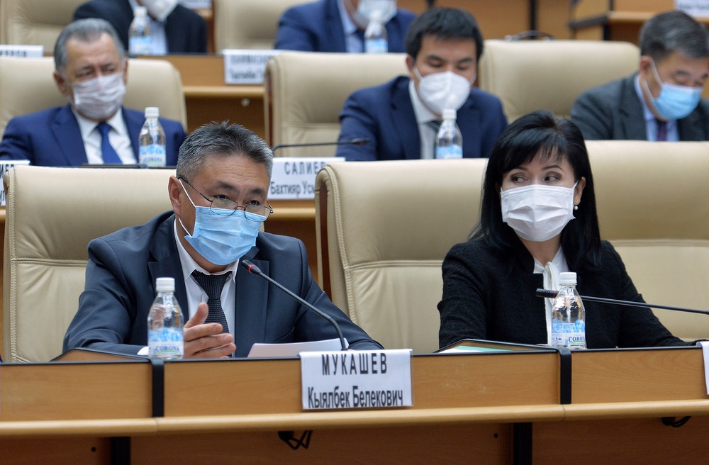 Министр финансов Кыялбек Мукашев