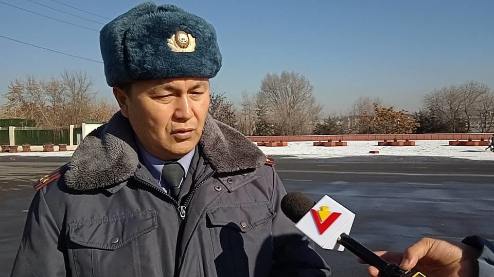 Пресс-секретарь УВД города Ош Замир Сыдыков