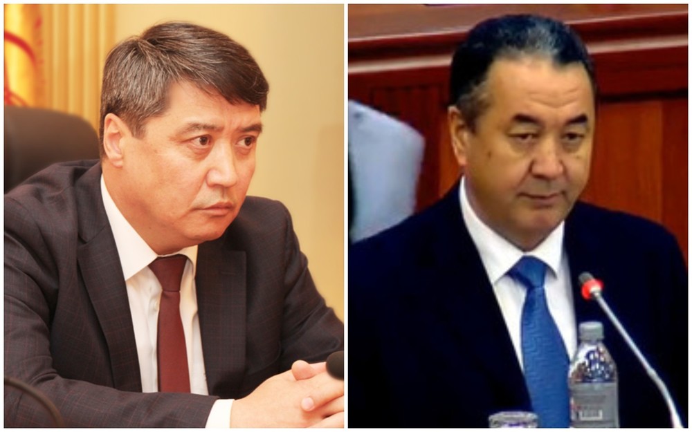 Слева направо: Тенизбек Абжапаров, Мукаш Арзыбаев