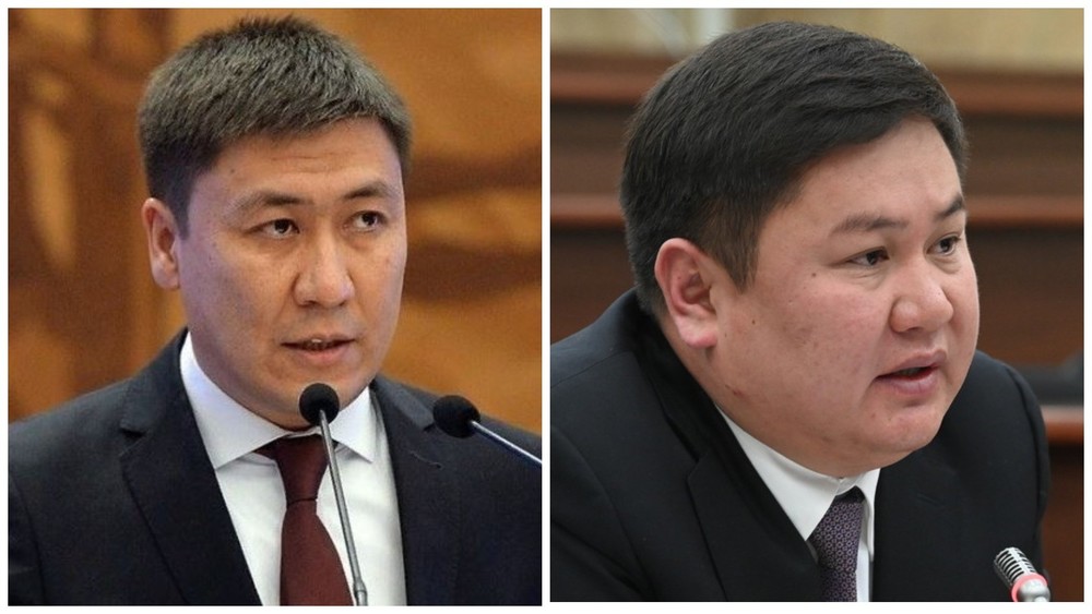 Слева-направо: Бейшеналиев, Иманов.