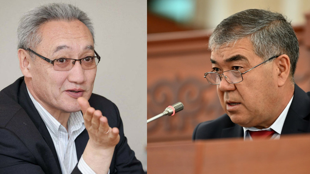 (слева-направо) Улан Сарбанов и Кундузбек Сулайманов