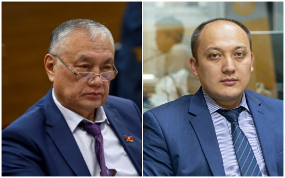 слева направо: Султанбай Айжигитов,Тилек Айталиев