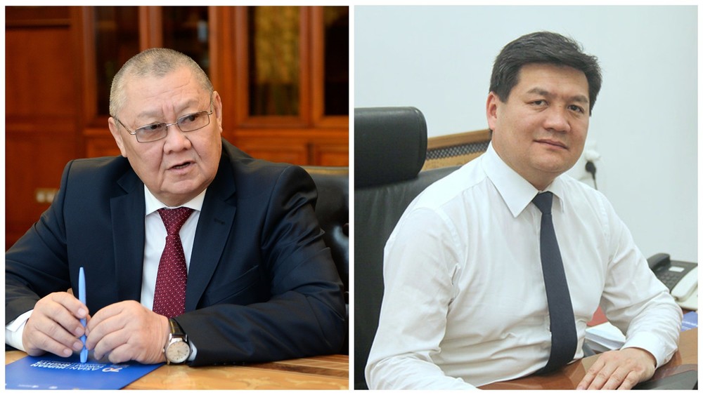 Токон Мамытов и Кубат Оторбаев