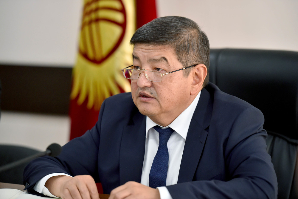 Председатель Кабинета министров Акылбек Жапаров