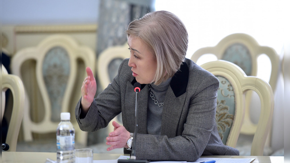 Замглавы Соцфонда Гулнура Джуматаева