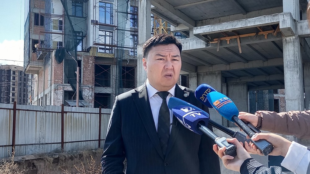 Директор Департамента архитектурно-строительного контроля при Госстрое Иманакун уулу Талантбек