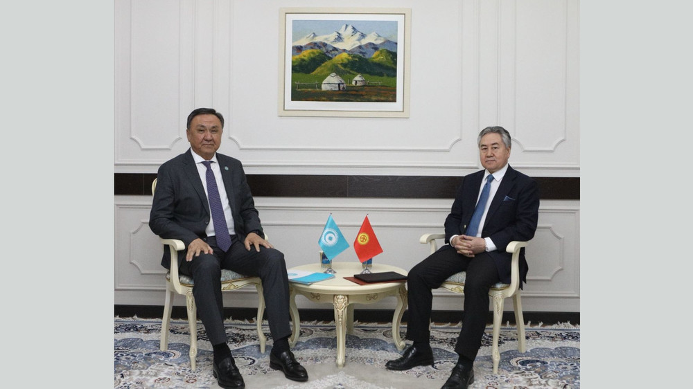 Кубанычбек Омуралиев и Жээнбек Кулубаев.