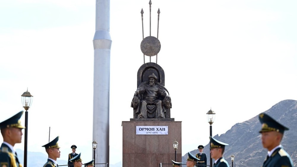 Памятник Ормон хану, 2 октября 2023 года