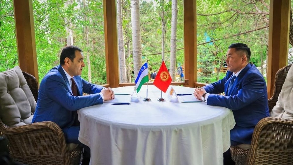 Хайрулло Бозаров менен Абдикарим Алимбаев