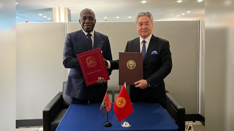 Kyrgyzstan Establishes Diplomatic Relations With Angola Akipress News