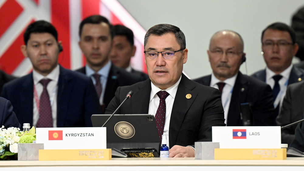 Президент Садыр Жапаров