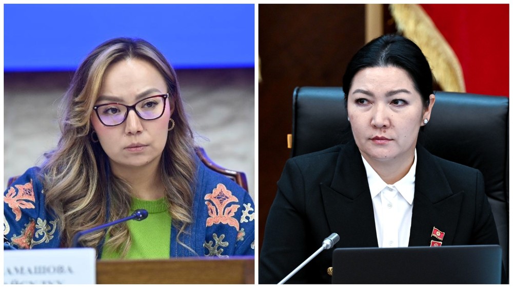 Айсулуу Мамашова и Джамиля Исаева