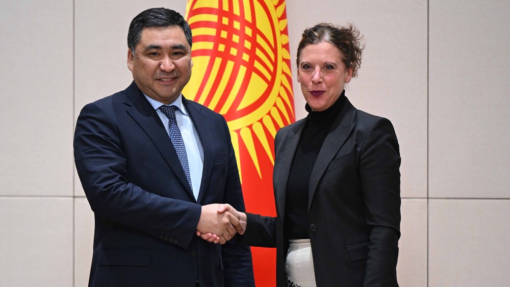 Данияр Амангельдиев и Антье Граве