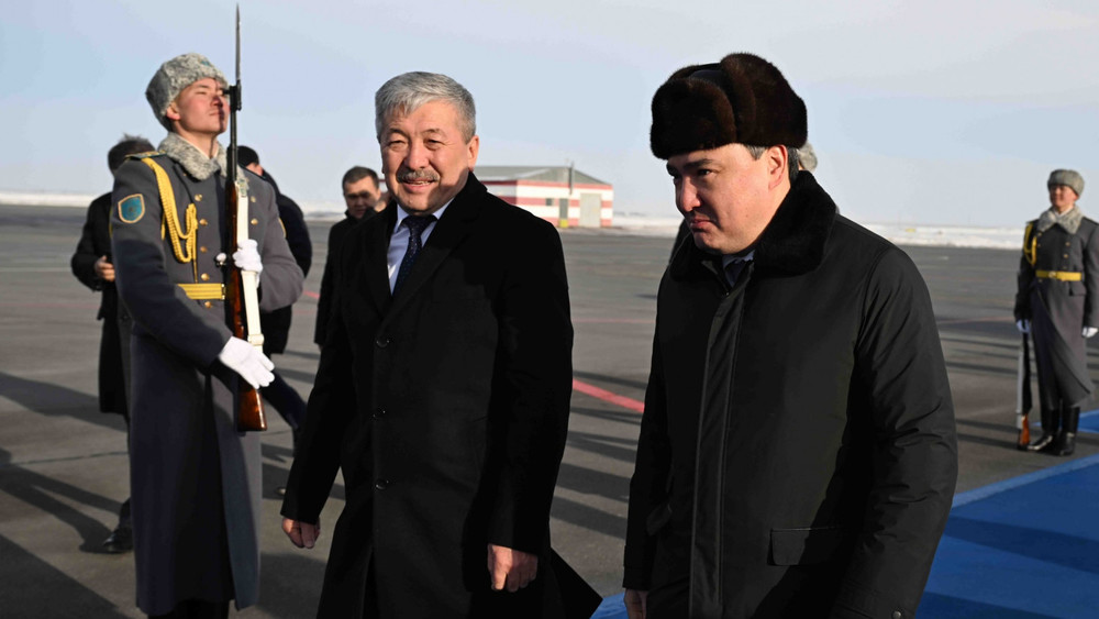 Адылбек Касымалиев и Олжас Бектенов