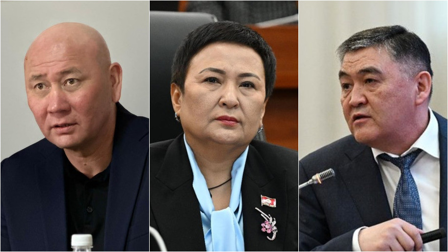 Айбек Шаменов, Камила Талиева, Камчыбек Ташиев,