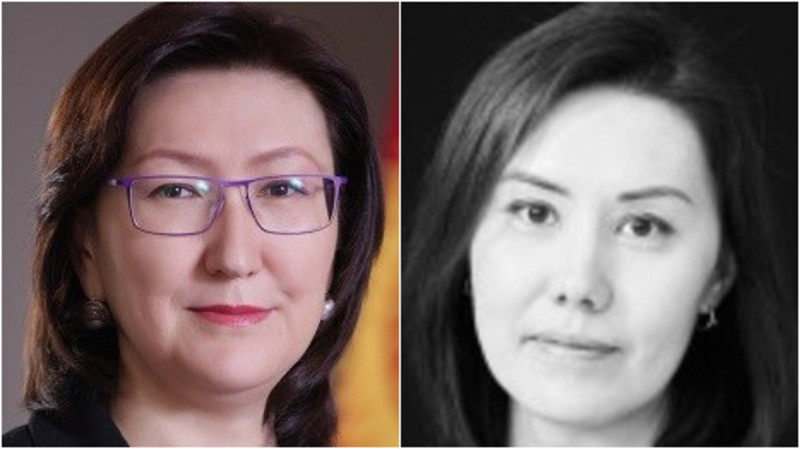 слева направо: Лада Орозбаева, Далида Ибрагимова