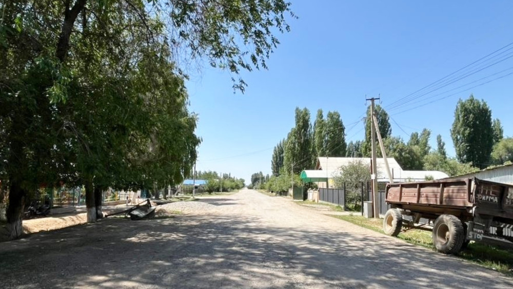 Улица Мышык в селе Туйто