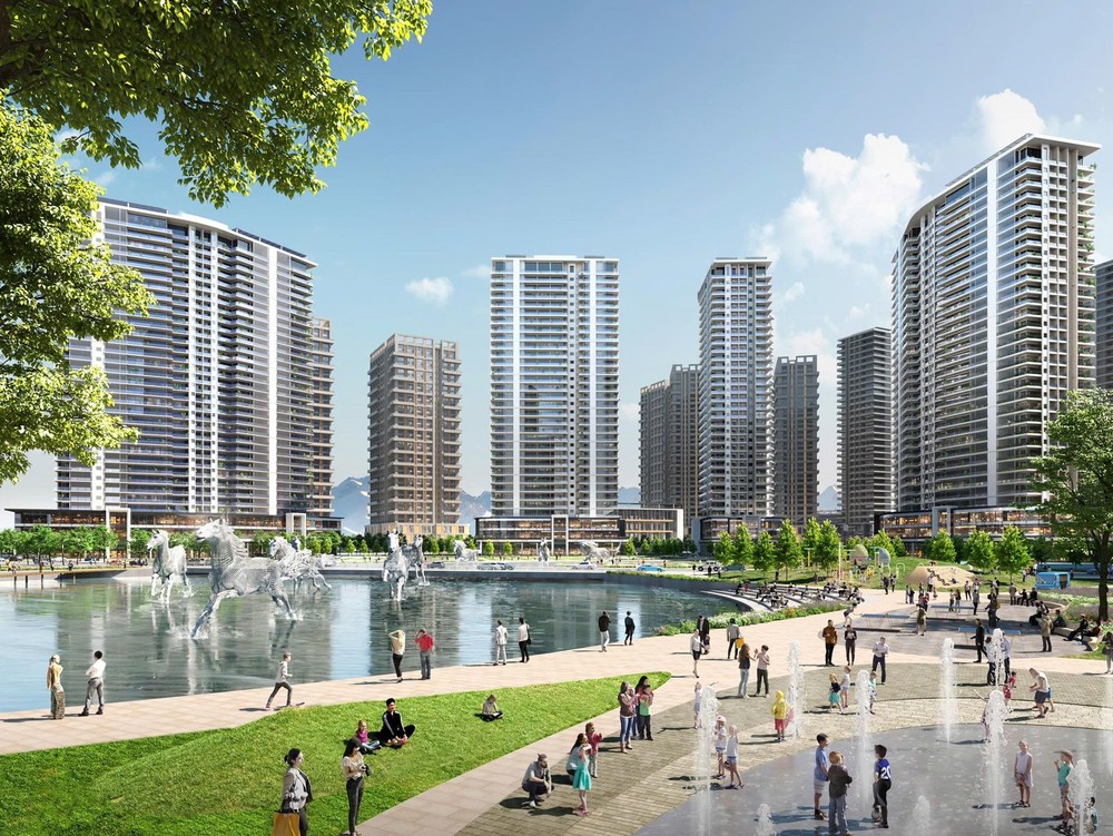 Иллюстрация проекта Royal Central Park, разработанного RCA Living — организатором мероприятия
