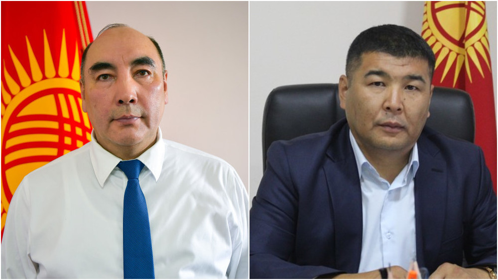 (слева-направо) Талайбек Байгазиев, Нургазы Курманбеков